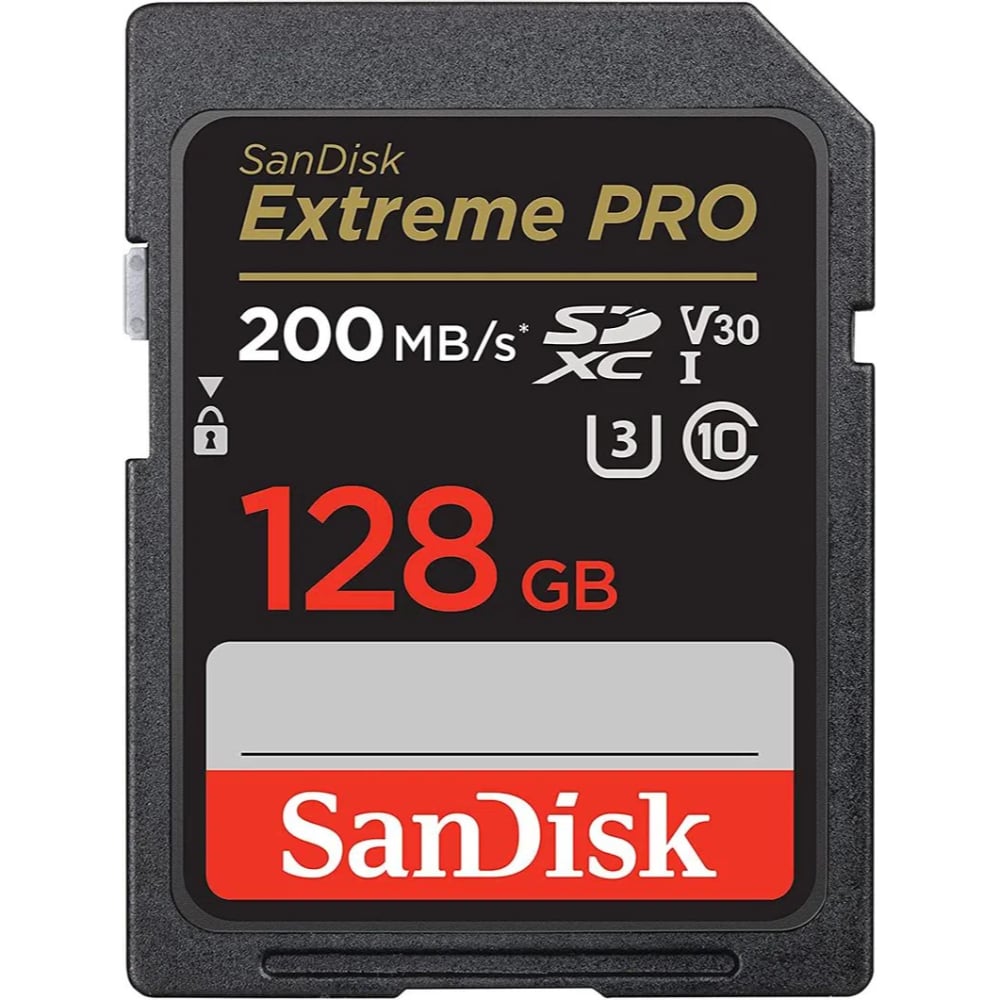 TARJETA SD 128GB EXTREME PRO R200MB/S - W90MB/S 633X SANDISK - 1