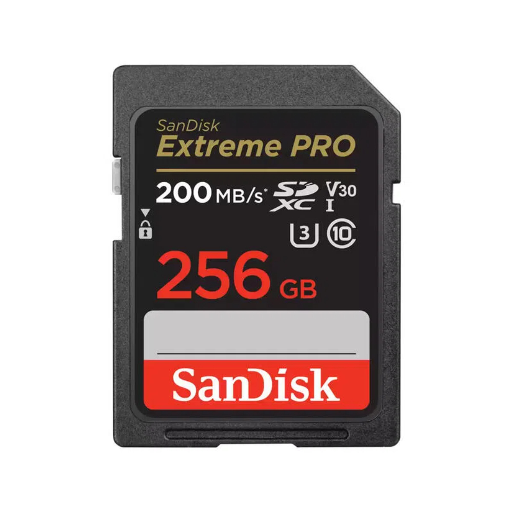 TARJETA SD 256GB EXTREME PRO R200MB/S- W140MB/S 633X SANDISK - 1