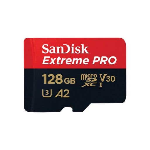 TARJETA MICROSD 128GB SANDISK EXTREME PRO UHS-I C10