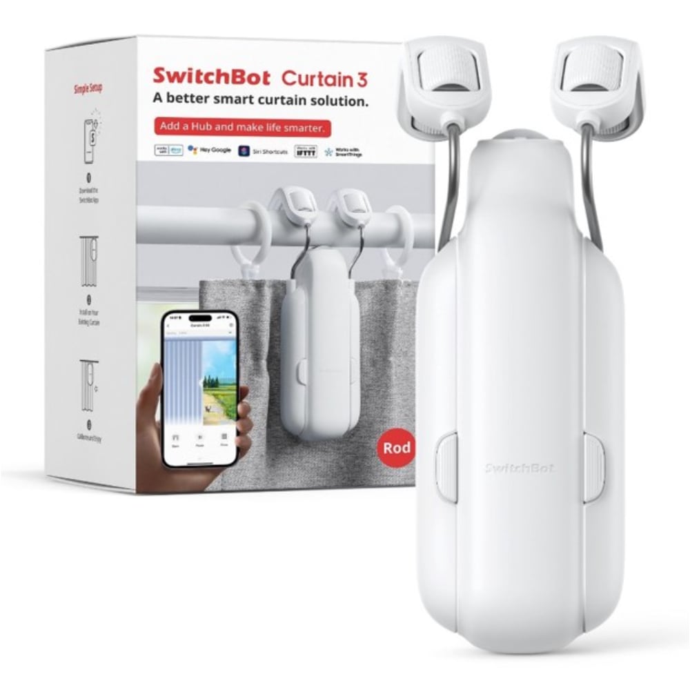 MOTOR CORTINA SMART ROD 3 SWITCHBOT CURTAIN - 1