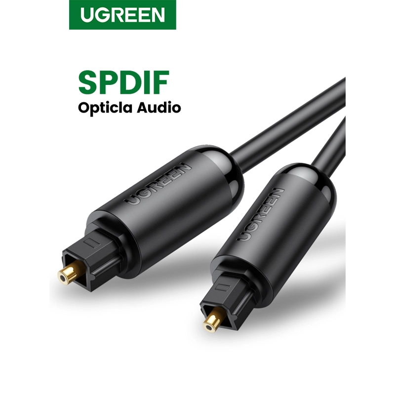CABLE OPTICO TOSLINK 15M MM NEGRO UGREEN - 3