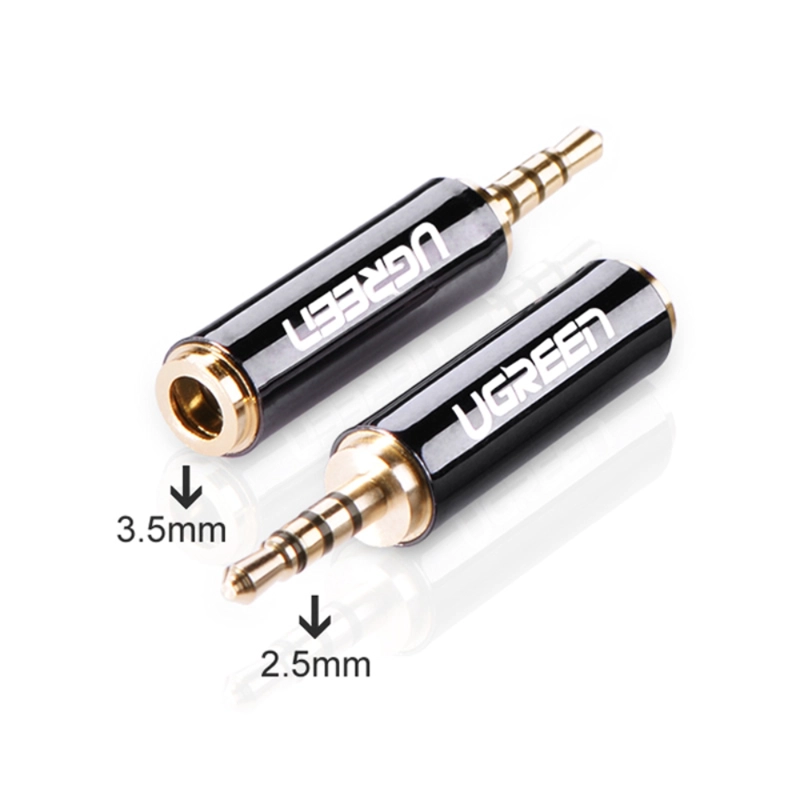 ADAPTADOR PLUG 25MM A JACK 35MM MH UGREEN - 1