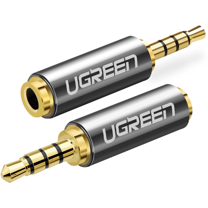 ADAPTADOR PLUG 25MM A JACK 35MM MH UGREEN - 2