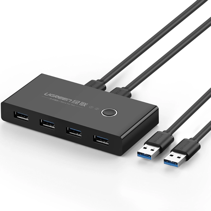 SWITCH USB 30 2X4 NEGRO UGREEN - 2