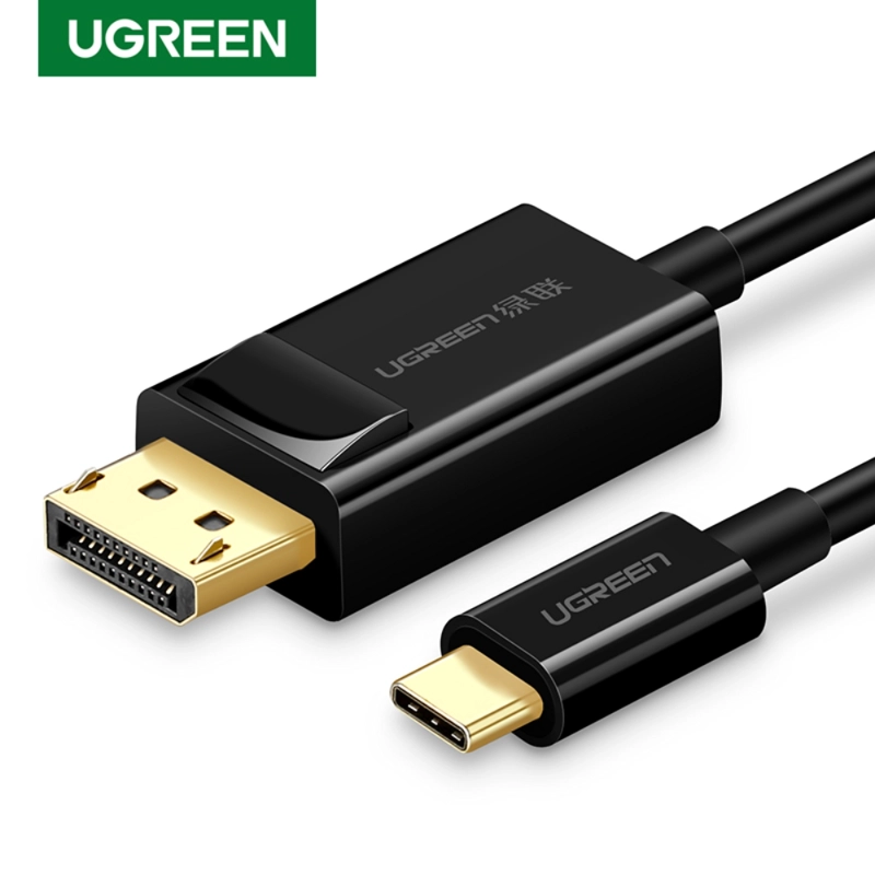 CABLE USB-C A DISPLAYPORT 4K 15M BLANCO UGREEN - 1