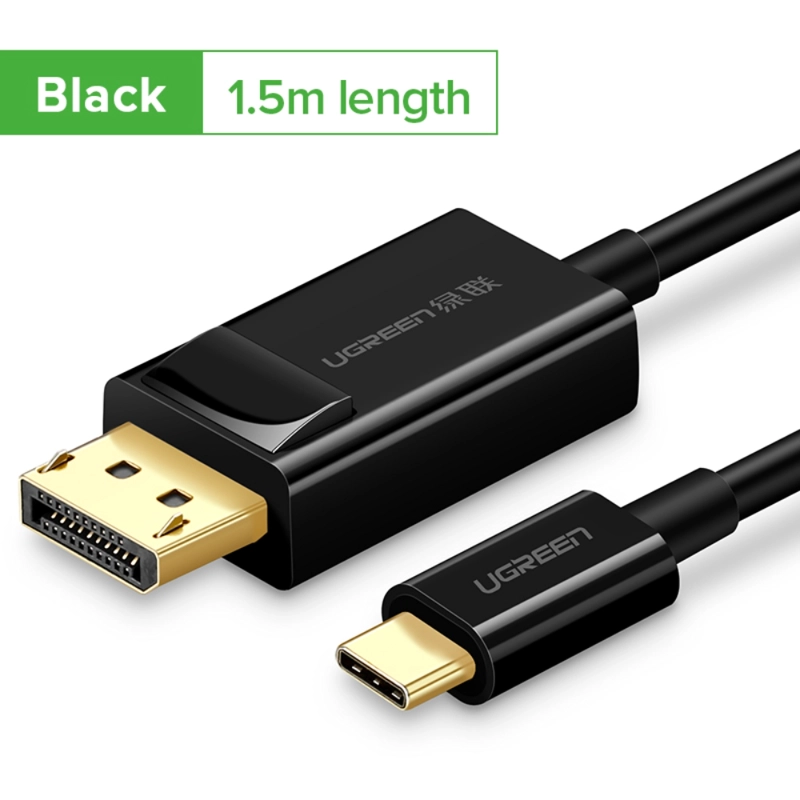 CABLE USB-C A DISPLAYPORT 4K 15M BLANCO UGREEN - 2