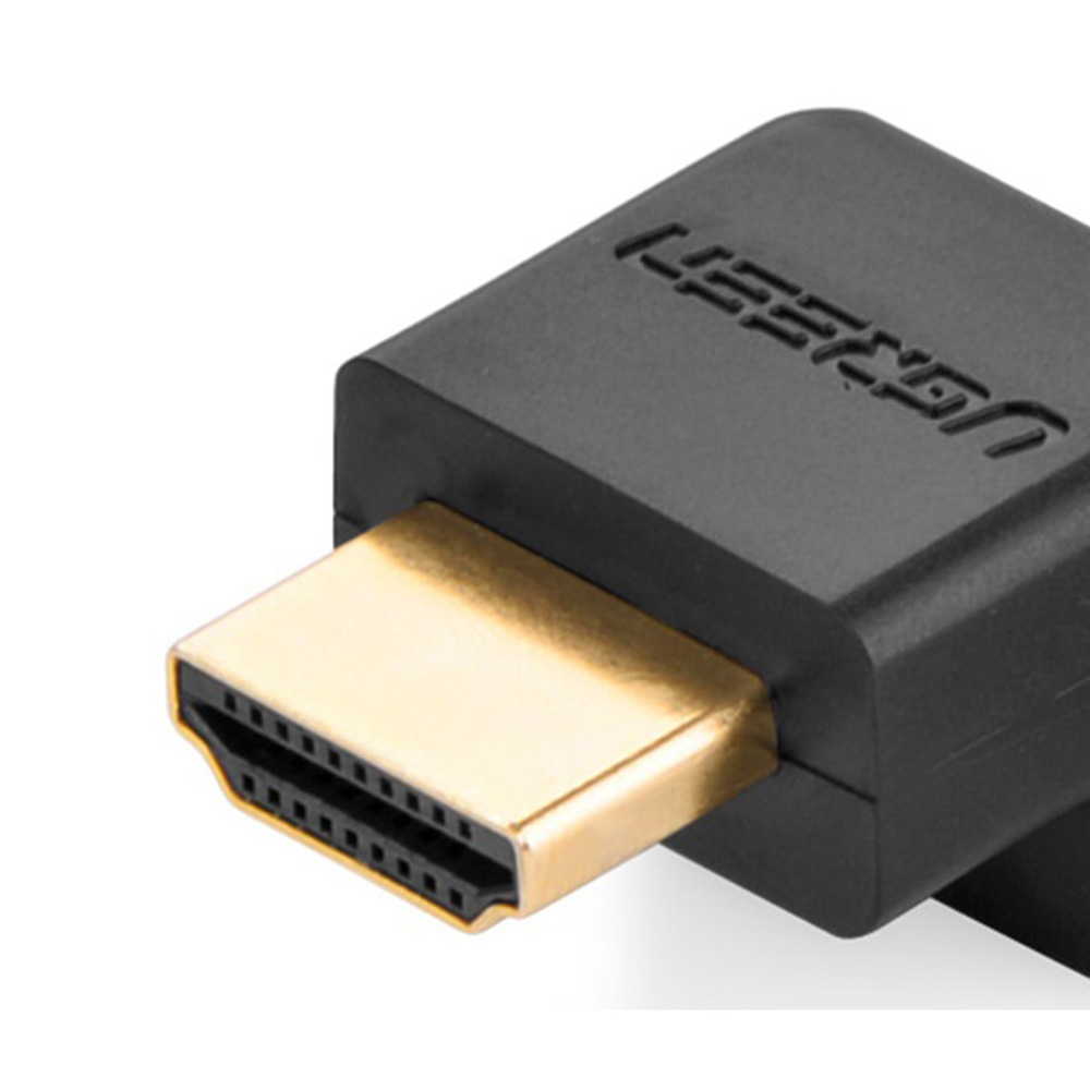 ADAPTADOR CURVO HDMI 2.0 4K@60HZ M/H DOWN NEGRO UGREEN HD112 - 2