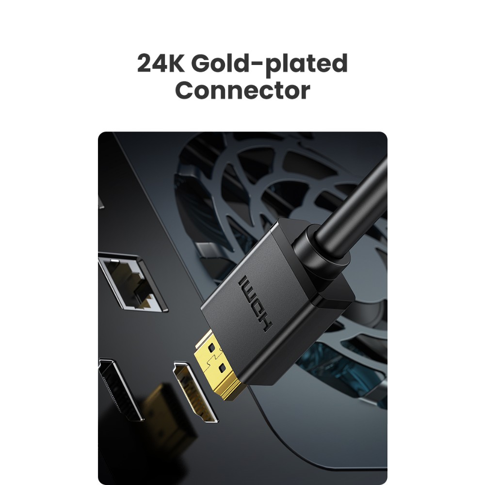 CABLE HDMI 1.4 20M IC 4K30HZ NEGRO UGREEN - 1