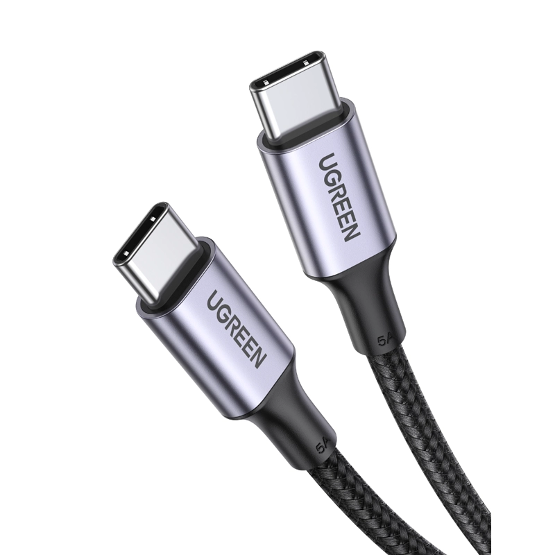 CABLE USB-C A USB-C 100W 2M REFORZADO NEGRO UGREEN US316 - 2