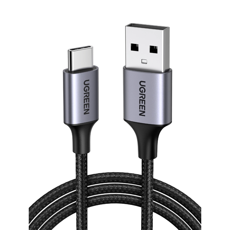 UGREEN CABLE USB-C A USB-A 3A 2M REFORZADO NEGRO UGREEN US288