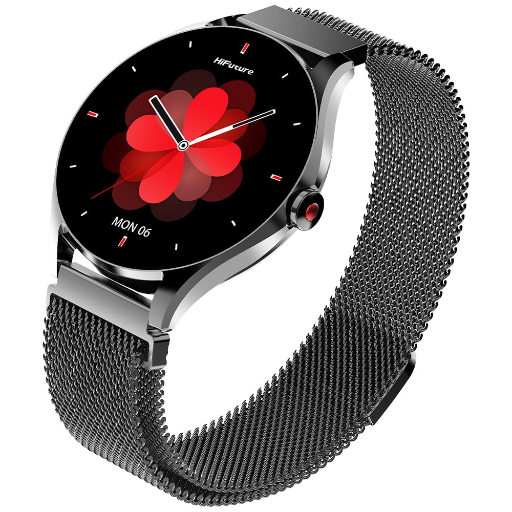 SMARTWATCH AURA 2 METALICO NEGRO WATERPROOF 33 MM AMOLED - 1