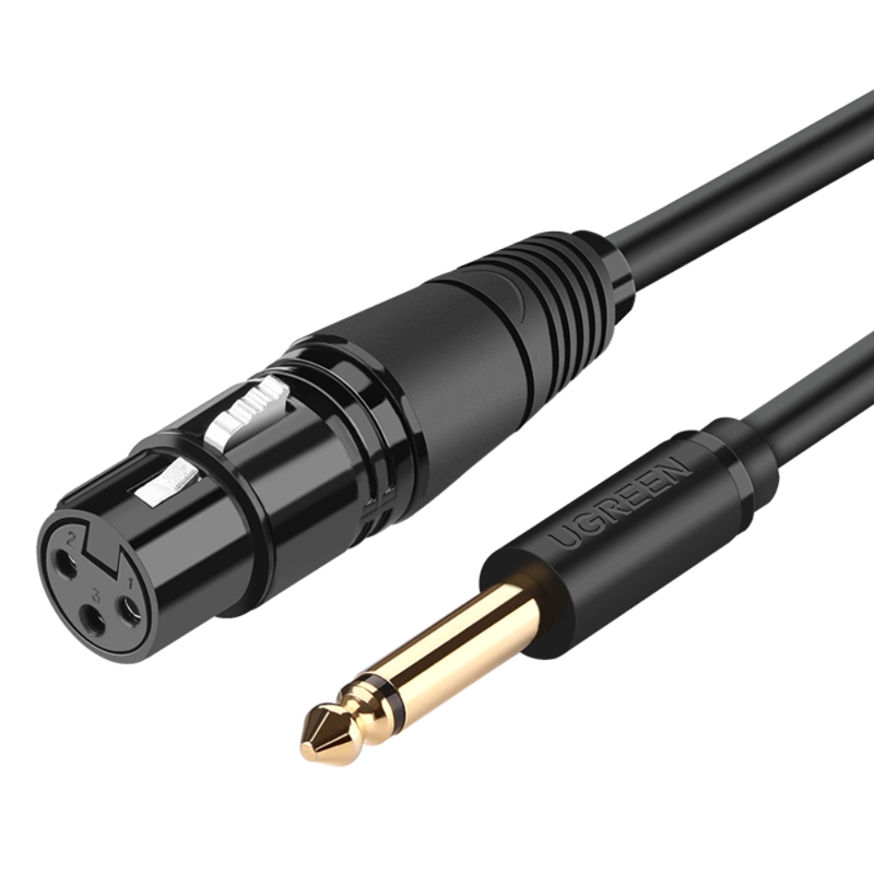 CABLE PLUG 63MMXLR H 2M BLINDADO UGREEN AV131 - 3