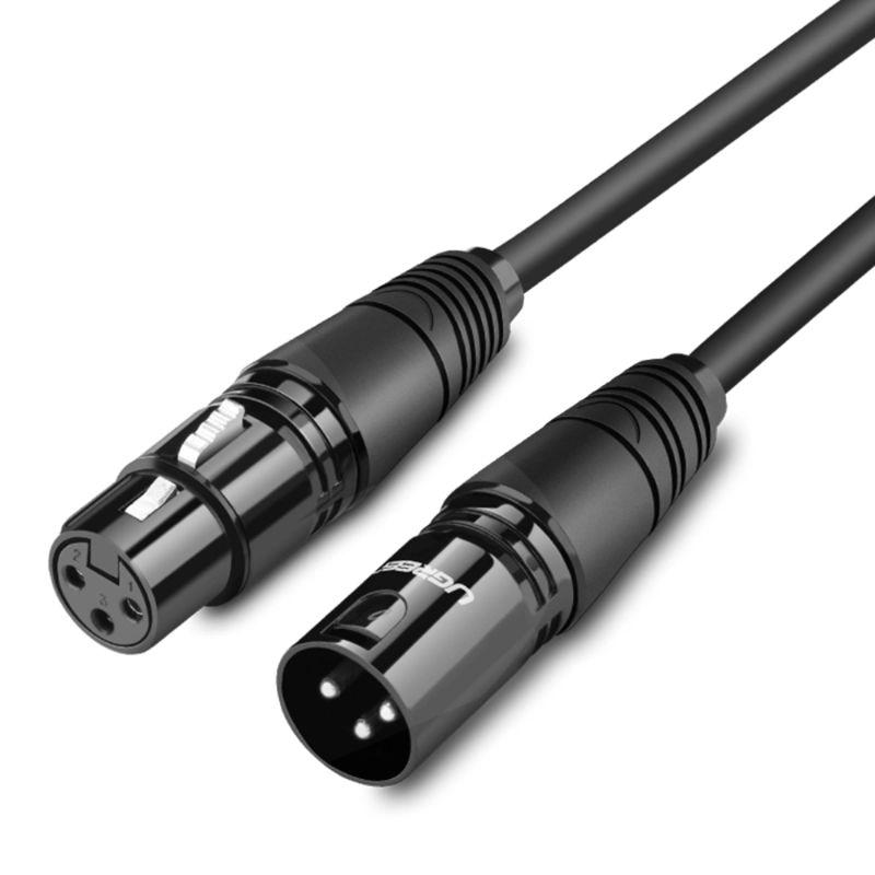 CABLE AUDIO XLR MXLR H 3M NEGRO UGREEN AV130 - 3