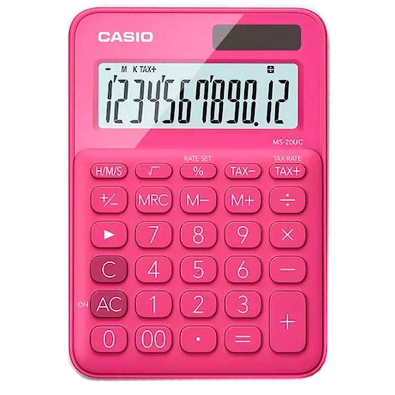 CALCULADORA SOBREMESA MS-20UC-RD - 1