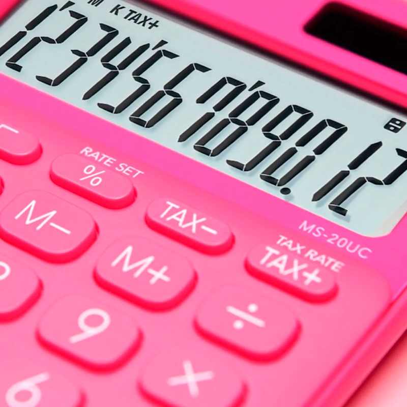 CALCULADORA SOBREMESA MS-20UC-RD - 2