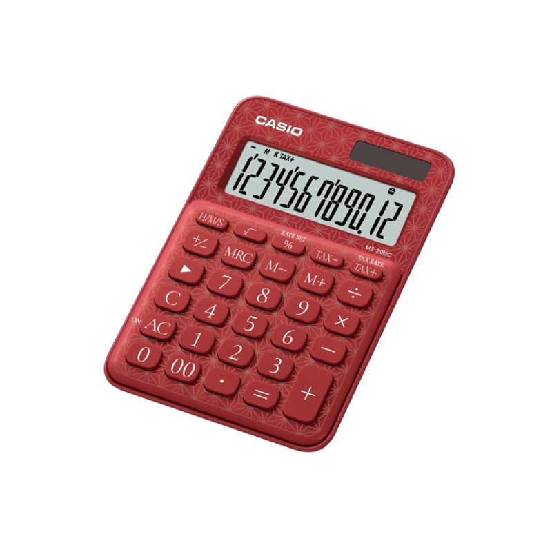 CALCULADORA CASIO SOBREMESA MS-20UC-JRD - 2