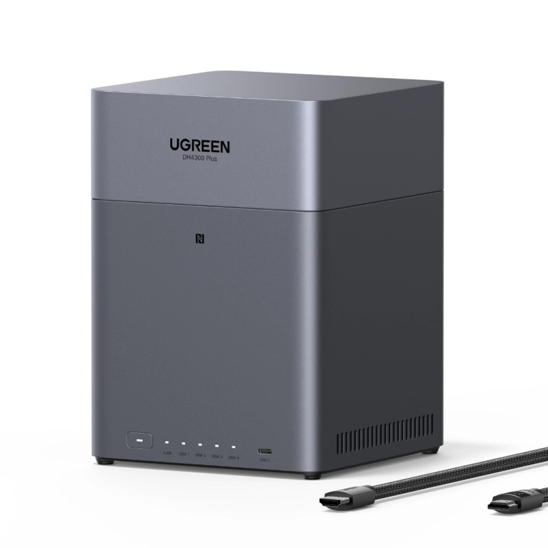 UGREEN NASYNC DH4300 PLUS SERVIDOR NAS 4 BAHIAS 120TB - 1