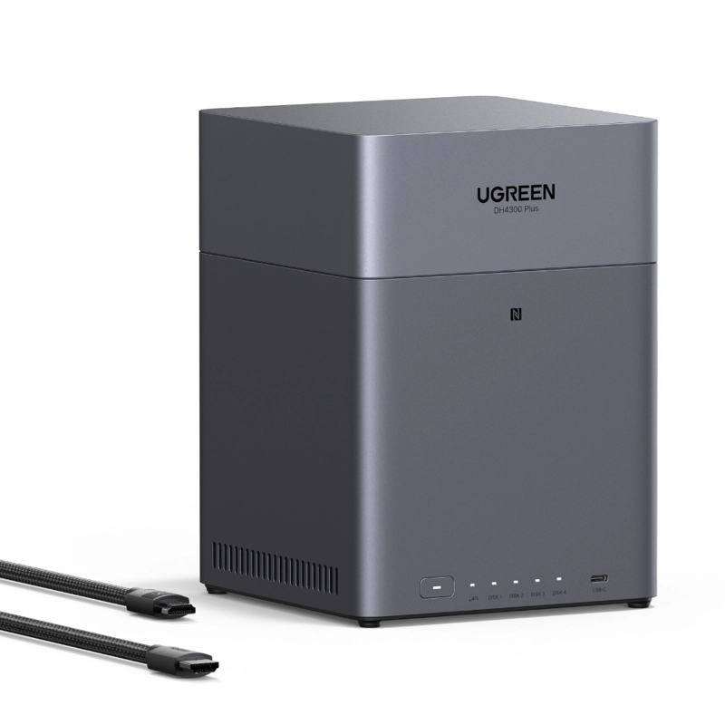 UGREEN NASYNC DH4300 PLUS SERVIDOR NAS 4 BAHIAS 120TB - 4