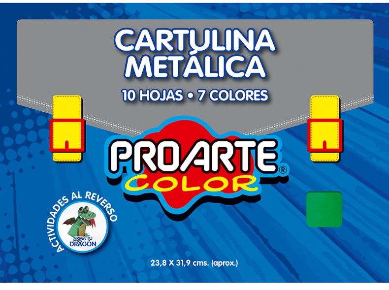 CARPETA CARTULINA METALICA - 1