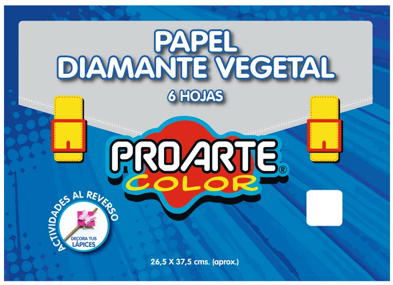 CARPETA PAPEL DIAMANTE VEGETAL - 1