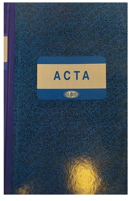 LIBRO DE ACTA OFICIO 50 HOJAS EL ARTE - 1