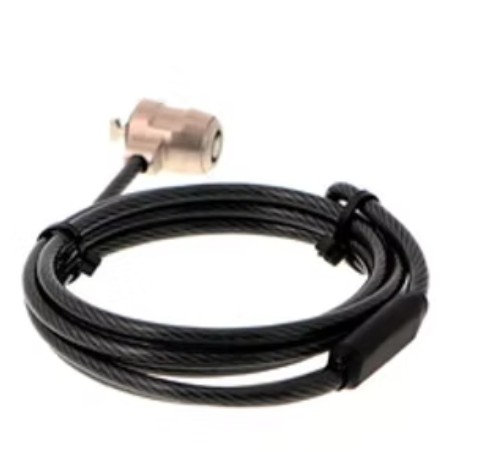 CANDADO CON LLAVE ACERO 1,5M KLIPXTREME KSD-330 NEGRO - 1