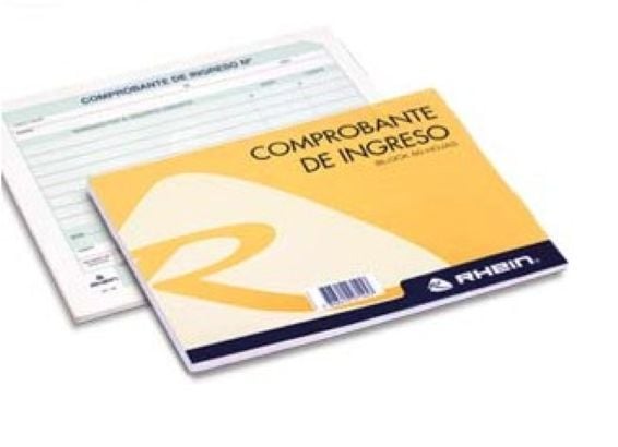 COMPROBANTE DE INGRESO 50 HOJAS RHEIN - 1