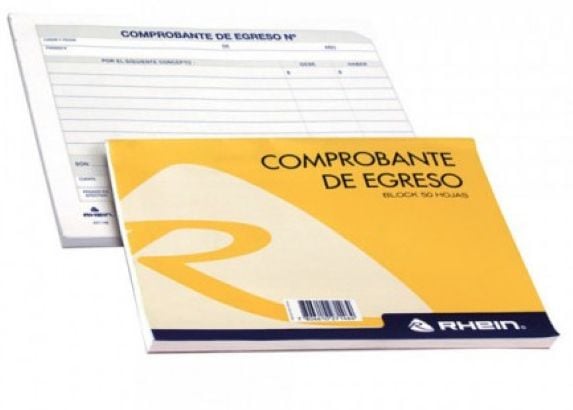 COMPROBANTE DE EGRESO 50 HOJAS RHEIN - 1