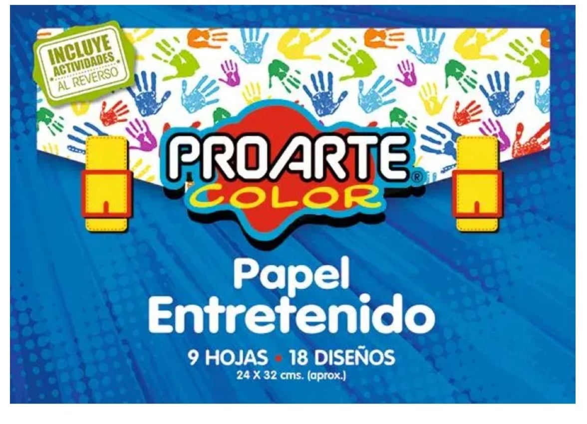 CARPETA PAPEL ENTRETENIDO - 1