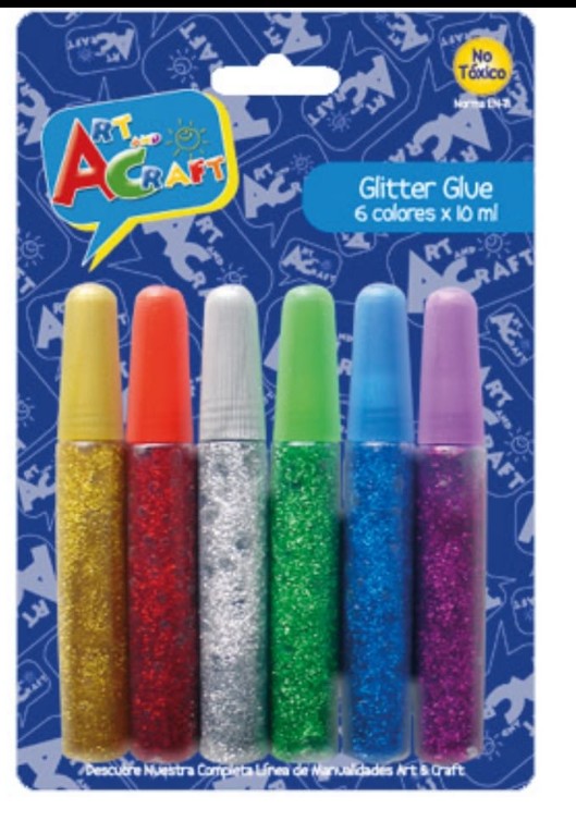 LAPICES CON GLITTER GLUE - 1