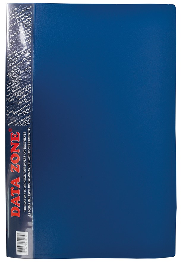 CARPETA PLASTICA TAPA TRASPARENTE DATA ZONE - 1