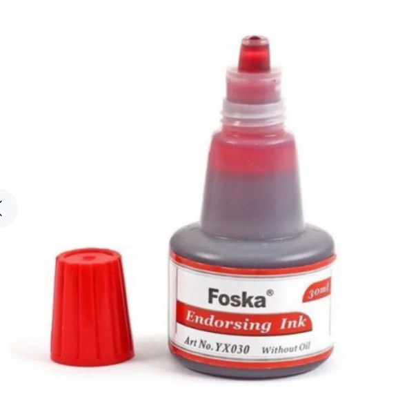 TINTA PARA SELLOS ROJA - 1