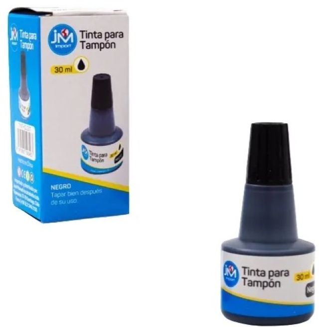 TINTA PARA SELLOS NEGRO - 1