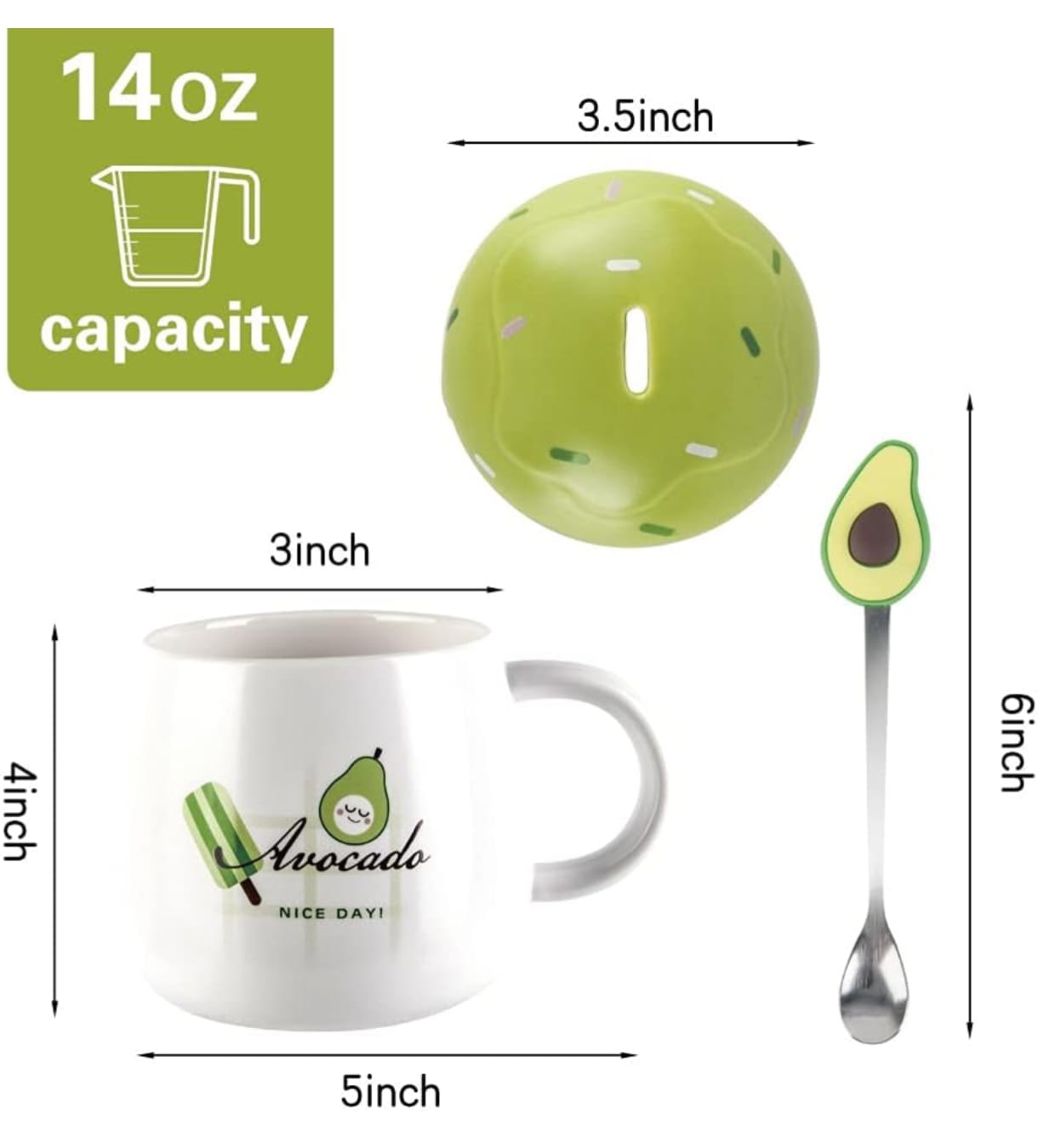 TAZA ANIMADA DE PALTA - 2