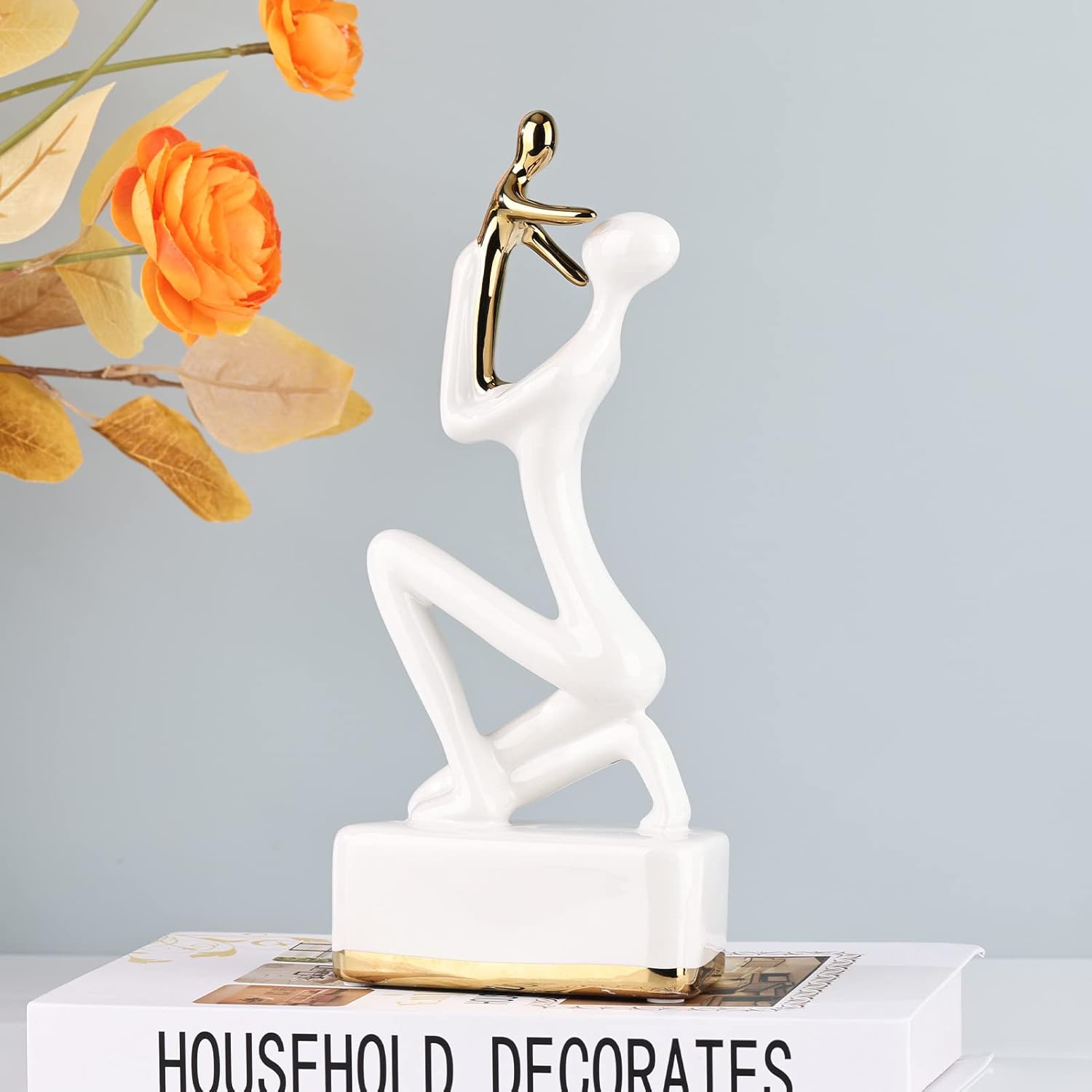 FIGURA  DECORATIVO MADRE E HIJO - 1