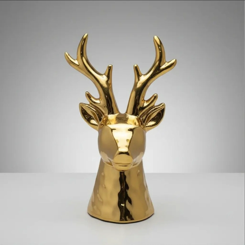 FIGURA DE ALCE DORADO - 1