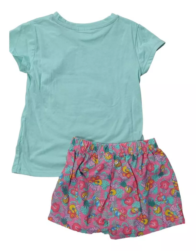 PIJAMA DE VERANO MINIONS - NIÑAS DIFERENTES DISEÑOS - 2