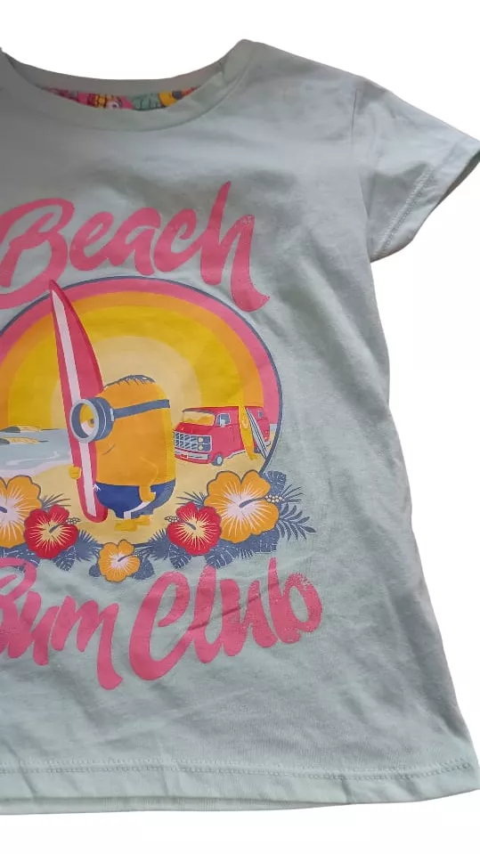 PIJAMA DE VERANO MINIONS - NIÑAS DIFERENTES DISEÑOS - 3