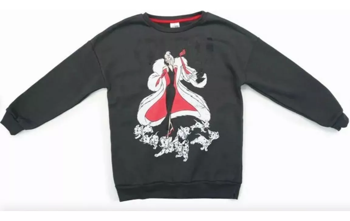 POLERON CRUELLA TALLA 16 ORIGINAL DISNEY - 1