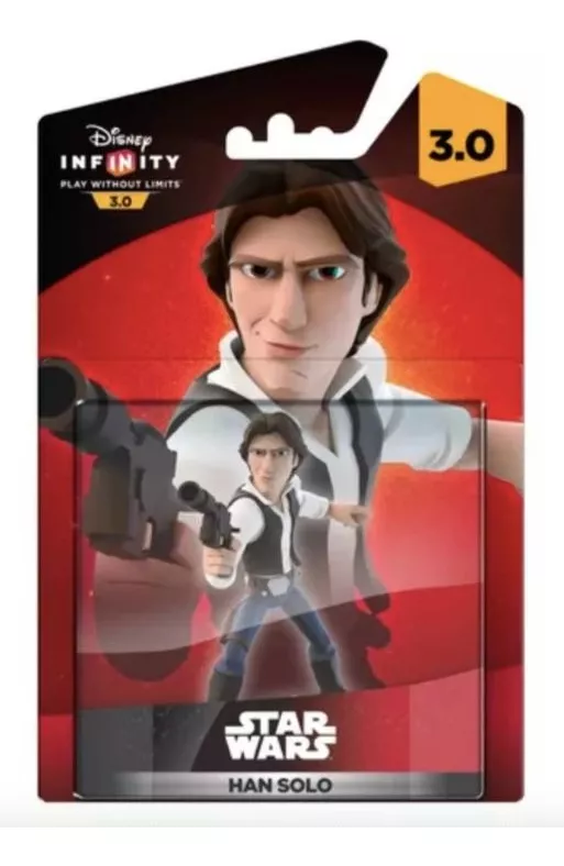 GENÉRICO HAN SOLO STAR WARS, DISNEY INFINITY 3.0 ORIGINAL Y NUEVO