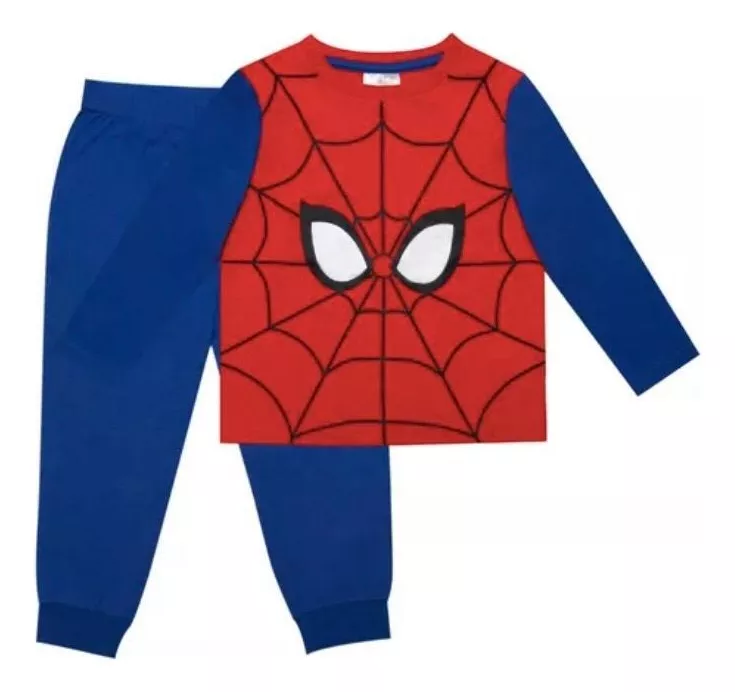 PIJAMA SPIDERMAN ALGODÓN TALLAS 1 y 2 - 1