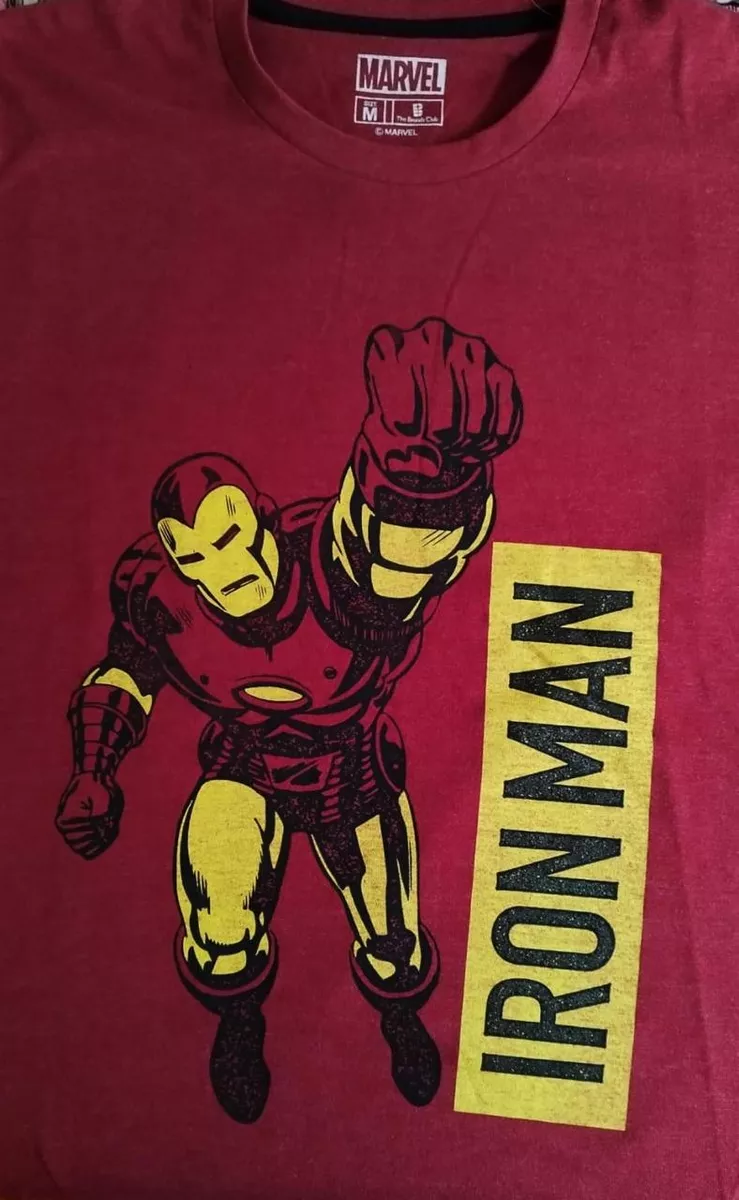 IRON MAN POLERA TALLA M ORIGINAL MARVEL - 2