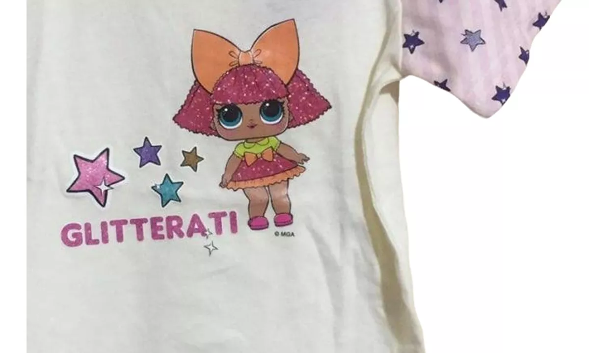 POLERA DE NIÑA TALLA 8 DISEÑO LOL SURPRICE - 2