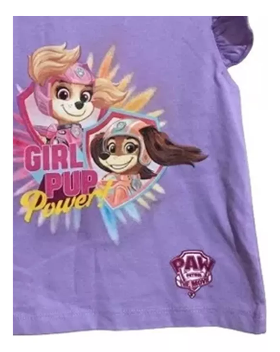 POLERA DE NIÑA TALLA 3 DISEÑO PAW PATROL - 2