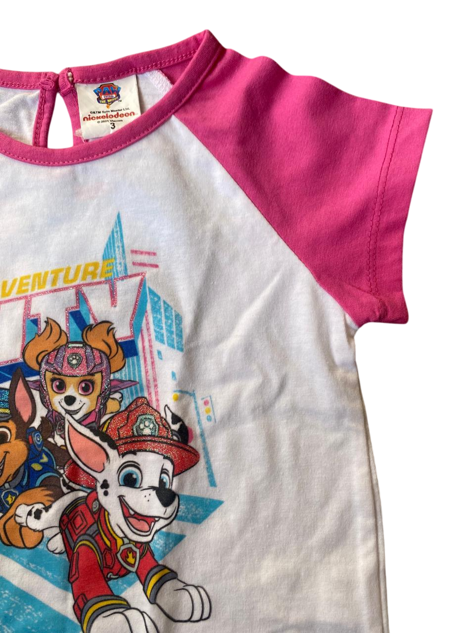 POLERA DE NIÑA TALLA 3 DISEÑO PAW PATROL - 3