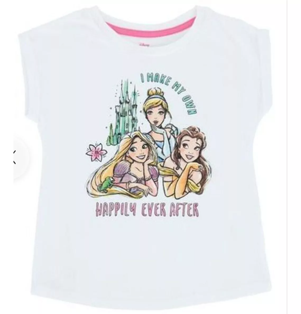 POLERA DISNEY PRINCESAS - TALLA 8 - 1