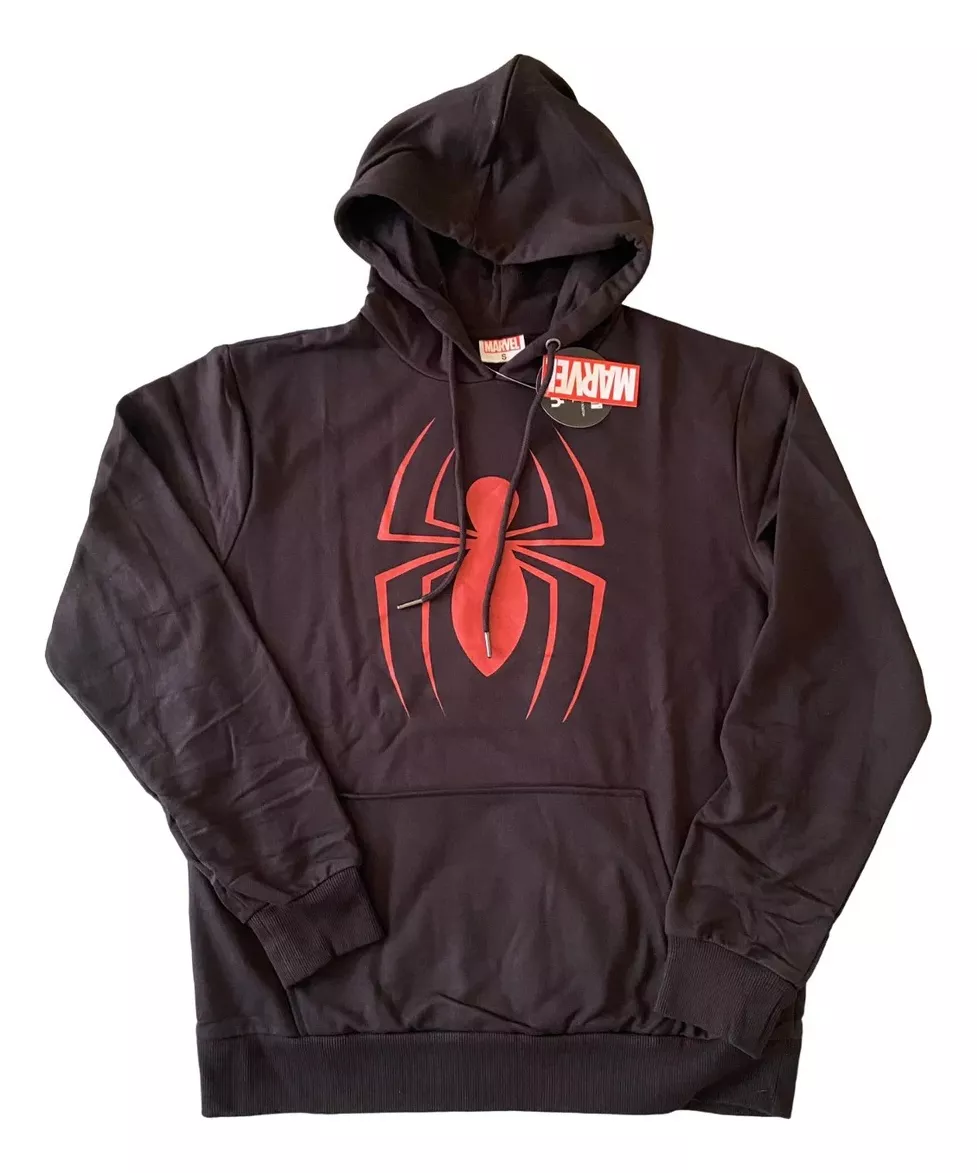 POLERON CON CAPUCHA SPIDERMAN - TALLA S - 1