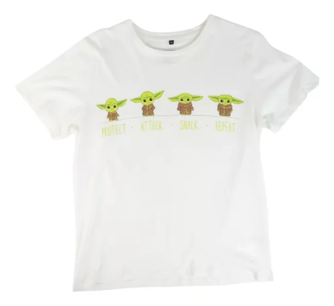 POLERA STAR WARS BABY YODA - TALLAS ADULTO - 1