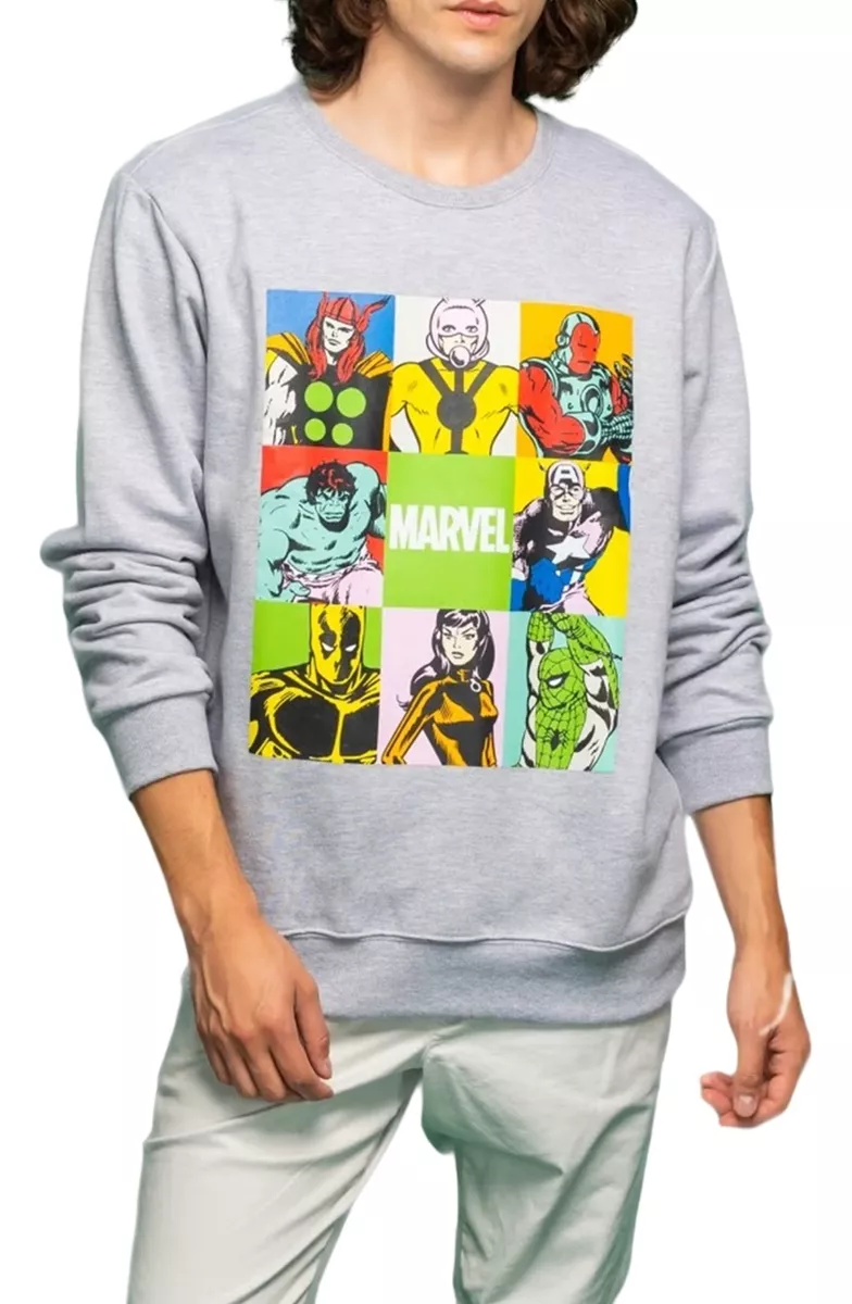 POLERON MARVEL DIFERENTES TALLAS ORIGINAL GRATIS A TODO CHILE - 1