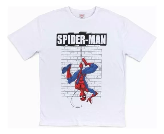POLERA SPIDERMAN OVERSIZE TALLA 14 - 1